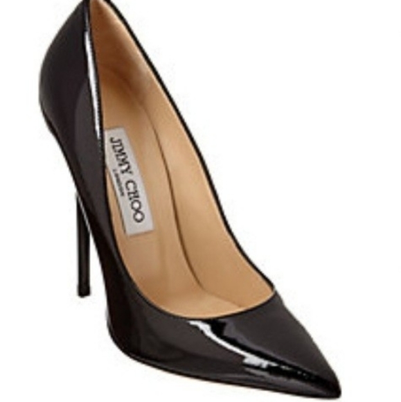 JIMMY CHOO Patent Leather Anouk 120 Pump Size 38 - Picture 3 of 13
